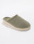 Slippers sleehakken comfort wijdte (kaki)