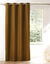 Rideau isolant uni envers polaire finition oeillets (bronze)