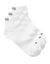 Chaussettes Quarter - lot de 3 paires (blanc)