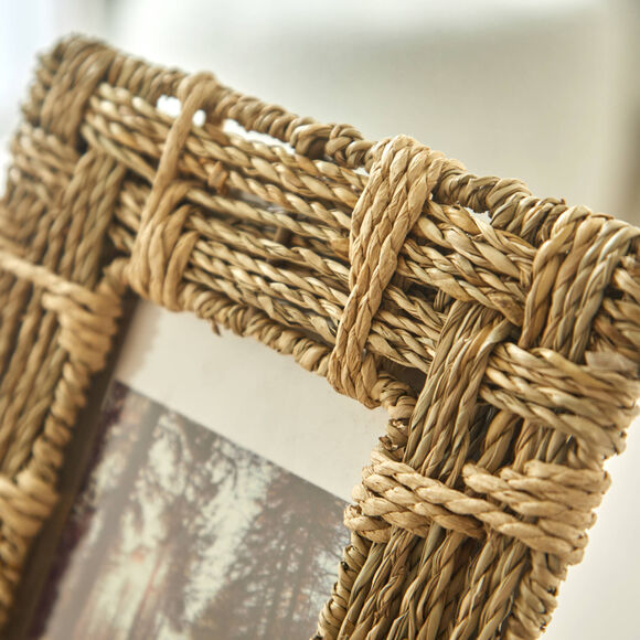 Cadre photo corde 10x15 cm (naturel)