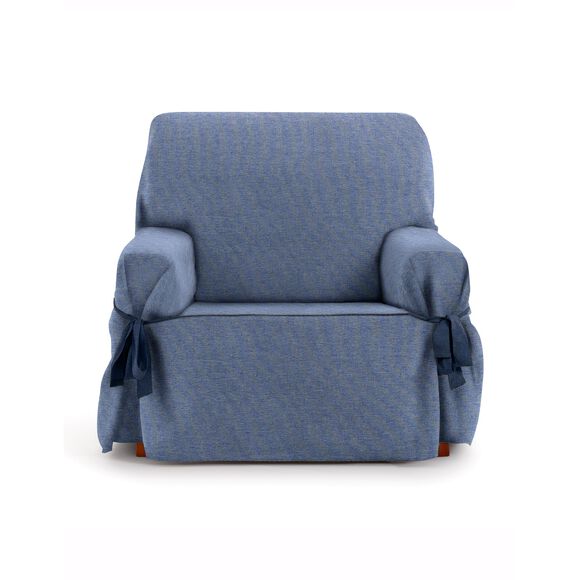 Housse fauteuil et canapé "Valentina" (bleu)