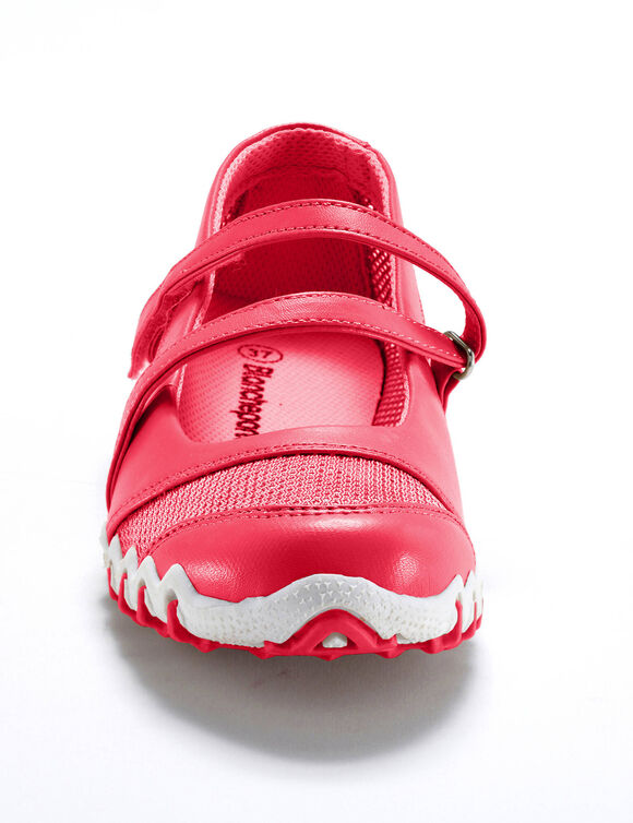 Ballerines de sport scratch&eacute;es ultra-souples (corail)