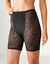 Culotte panty tout en dentelle stretch - sans coutures côtés (noir)