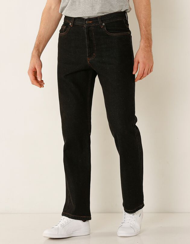 Authentieke jeans in recht model - binnenpijplengte 72 cm (black)