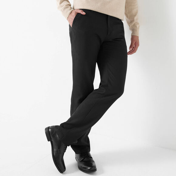 Pantalon ceinture ajustable invisible - polyester (noir)
