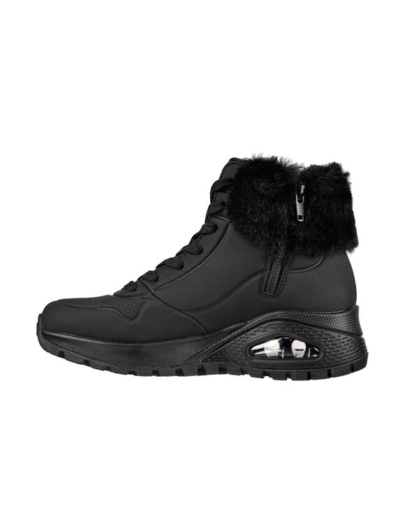 Baskets montantes fourrées Uno Rugged - Fall Air (noir)