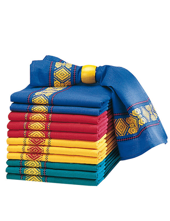 Serviette de table carreaux Landes - lots (landes)