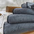 Effen badstof 540g/m2, luxe comfort, 'Timeless' collectie (CARBONGRIJS)