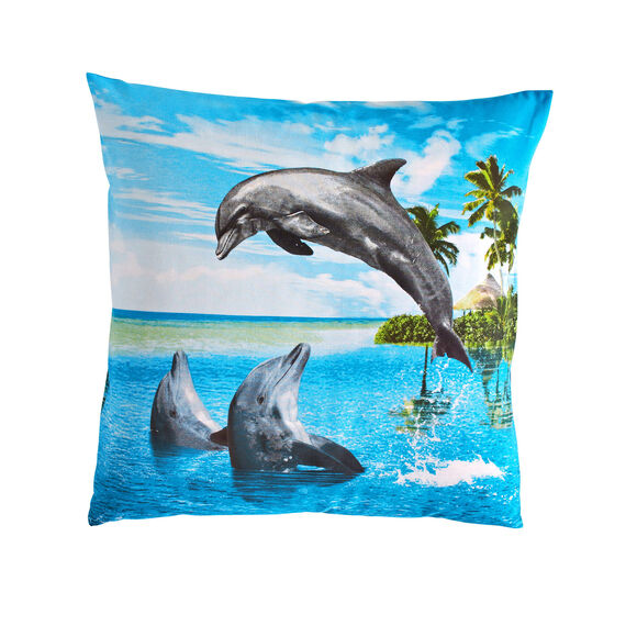 Linge de lit Flipper - polycoton (bleu)