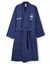 Badjas volwassenen FFF®, personaliseerbaar (blauw)