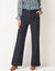Flare jeans, hoge taille (dark blue)
