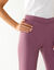 Modellerende broek met 'platte buik' effect en elastische taille (violine)