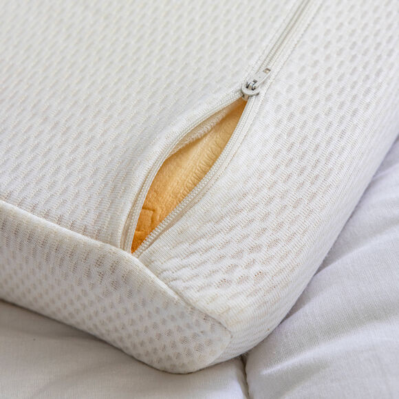 Oreiller multiposition ergonomique Cervilux (blanc)