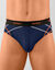 Gesloten slip met hoge taille - set van 6 (blauw + marine)