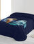 Dekbedovertrek van microvezel met &bdquo;Harmonie&ldquo;-bedrukking, 200 g/m&sup2; (blauw)