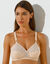 Soutien-gorge Coeur Crois&eacute; Classique - sans armatures (beige)