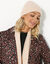 Effen muts in tricot (zandkleur)