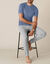 Ondershirt voor heren, met ronde hals en korte mouwen, intense warmte - set van 2 (jeans)
