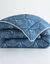 Bedrukt dekbed in katoen Palmito 200g/m2 (blauw)