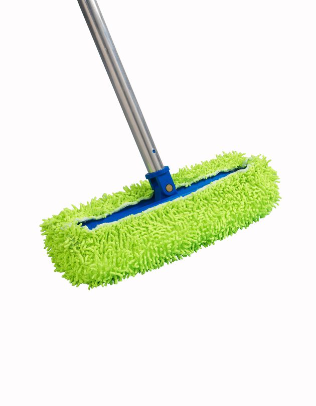 Housse balai chenille (vert)