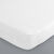 Matrasbeschermer in badstof en ondoorlatend pvc (wit)