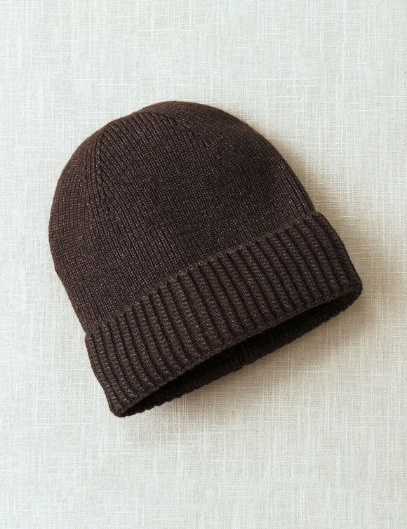 Muts gevoerd met fleecetricot (grijs)