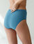 Basic maxislip - set van 3 (oranje + blauw + eendenblauw)
