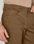 Rechte broek met 5 zakken en elastische zijkanten - L30 (koper)