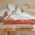 Long coussin de sol, collection "Intemporelle" (tomette)