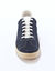 Vintage sneakers in splitleer, gekleurd (jeansblauw)