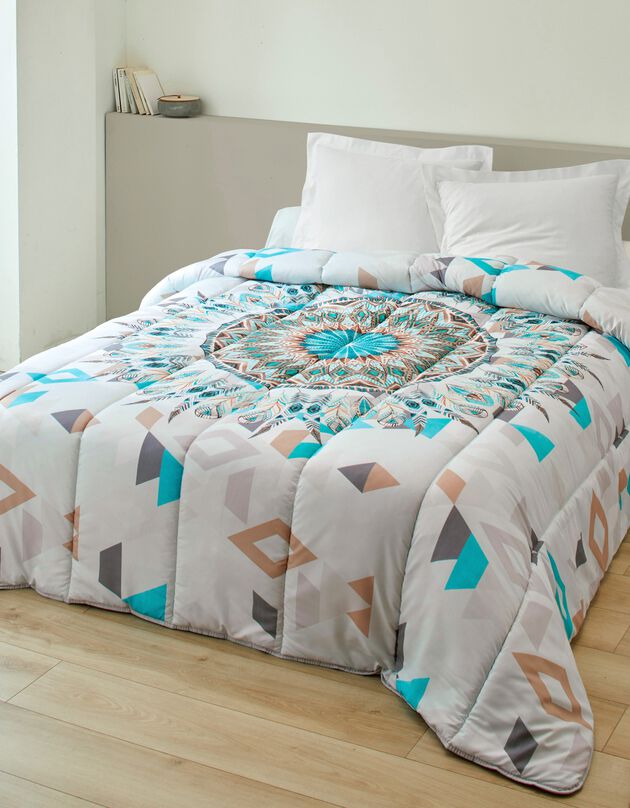 Bedrukt dekbed in microvezel Dreamcatcher 200g/m² (blauw)
