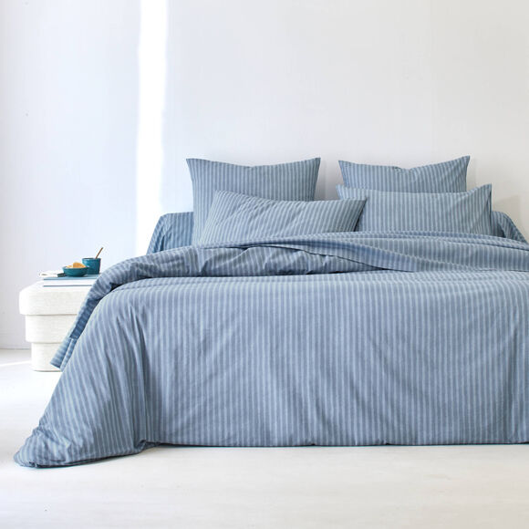 Charly-beddengoed &ndash; katoen, 52 draden/cm&sup2; (blauw)