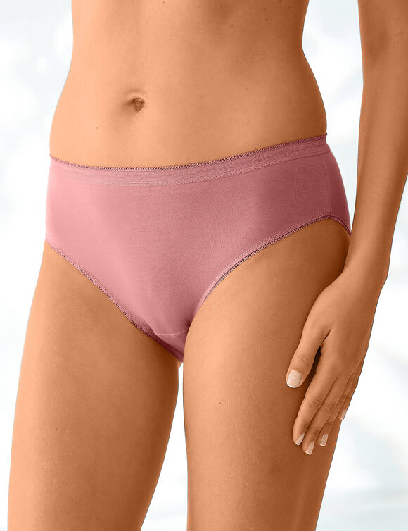 Basic midislip - set van 3 (marine + terracotta + geel)