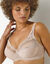 Beha Cross Your Heart in kant - met beugels (beige)