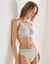 Brassi&egrave;re sport sans armatures - lot de 2 (rose + gris chin&eacute;)
