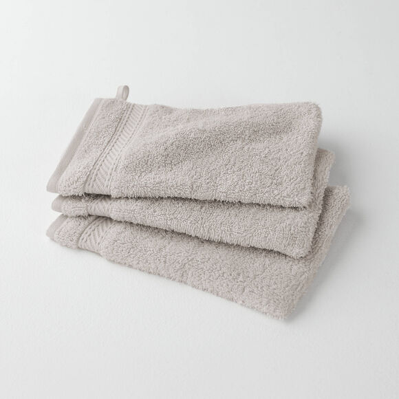 Collection serviettes de bain unies 540g/m2 confort luxe  (sable)