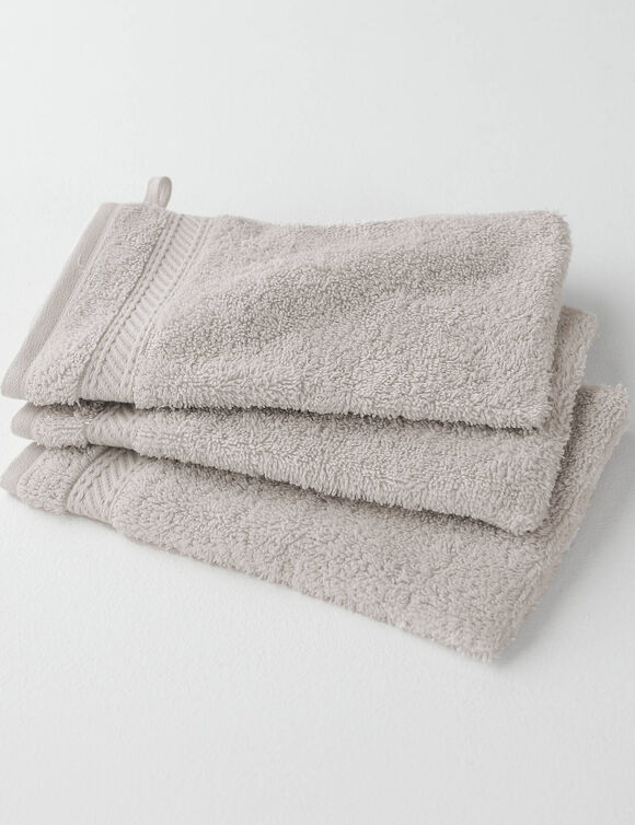 Collection serviettes de bain unies 540g/m2 confort luxe  (sable)