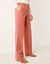 Elegante, rechte broek, effen (paprika)