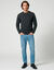Jean droit basique coton stretch - L28 (stone clair)