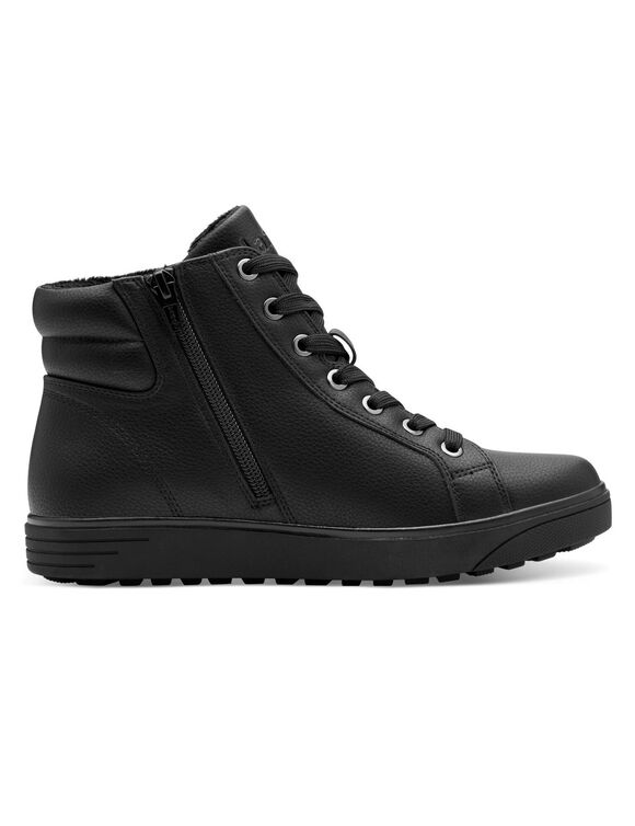 Sneakers met hoge schacht met comfortabele breedte, Jana® (zwart)