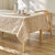 Nappe toile cirée imprimé courbes (écru)