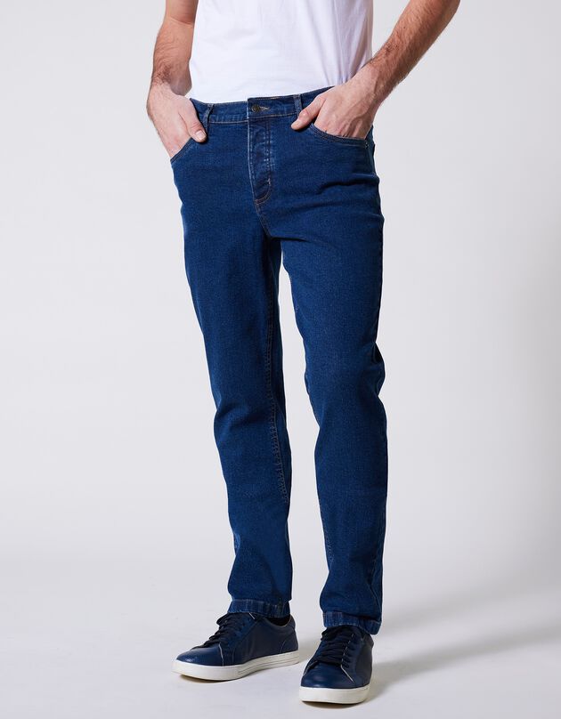 Jeans met comfortabel model, stretchkatoen - binnenpijplengte 72 cm (stone)