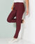 Broek in comfortabel tricot, elastische taille (violine)