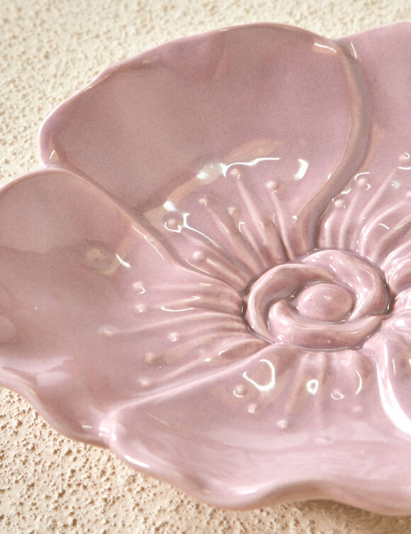 Schoteltje in keramiek (roze)