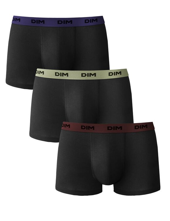 Shorty Mix and Colors DIM - set van 3 (zwart + groen + bordeaux)