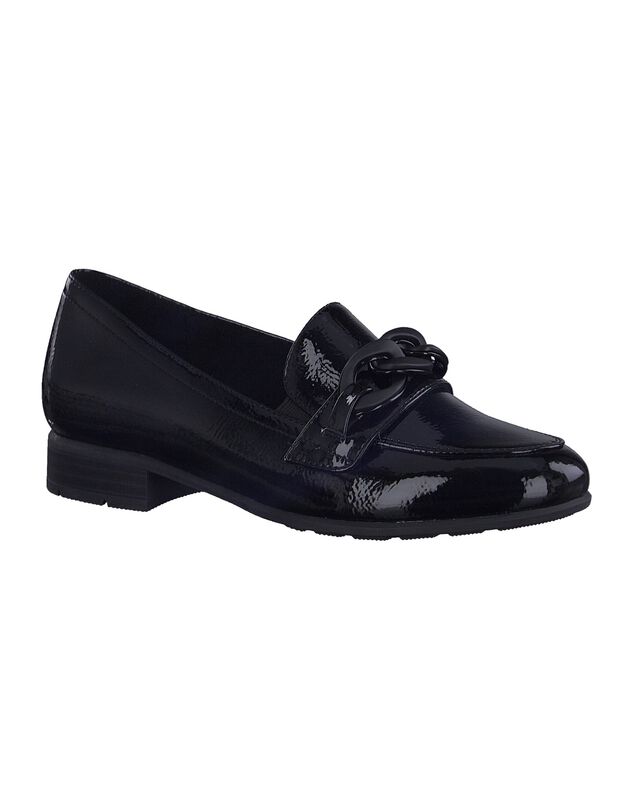 Mocassins talons plat (noir)