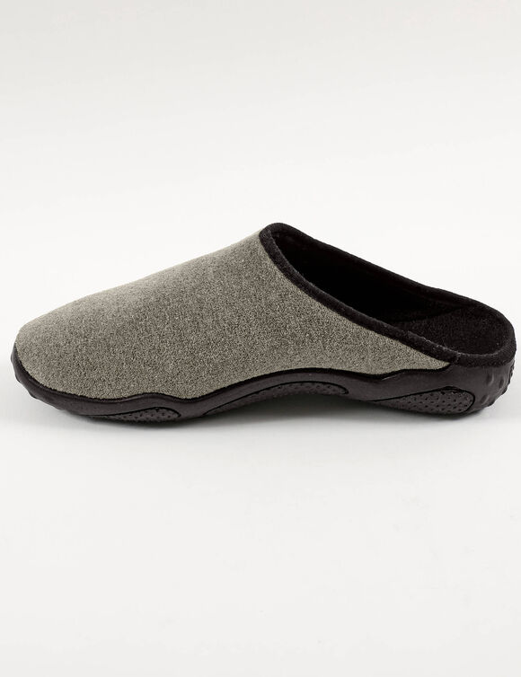 Mules homme Airplum&reg;, semelles Airflex&trade; textile &eacute;ponge (kaki)