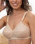 Omhullende en verhullende beha "Cross Your Heart Iconic" - zonder beugels (huidkleur)