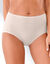 Maxislip met platte ribbels - set van 6 (poeder)