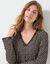 Pyjama met legging, lange mouwen en dierenprint (zwart / beige)